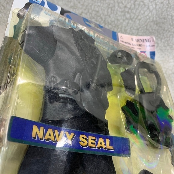 Power Team Elite Navy Seal for 12" action figure uniform & accessories vtg - Picture 10 of 12